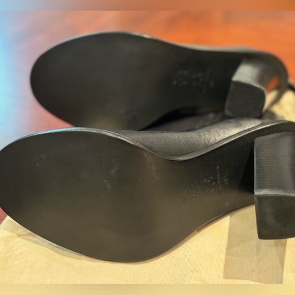 Authentic black Tibi open toe ankles boots sz EU 38.5 - Picture 6 of 7